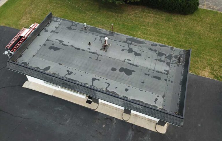 Flat roofing by West Chester Roofing