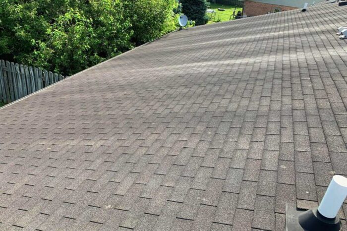 Shingle roof in Trenton, Ohio