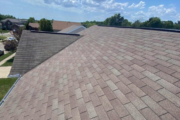 Shingle roof in Wilmington, Ohio